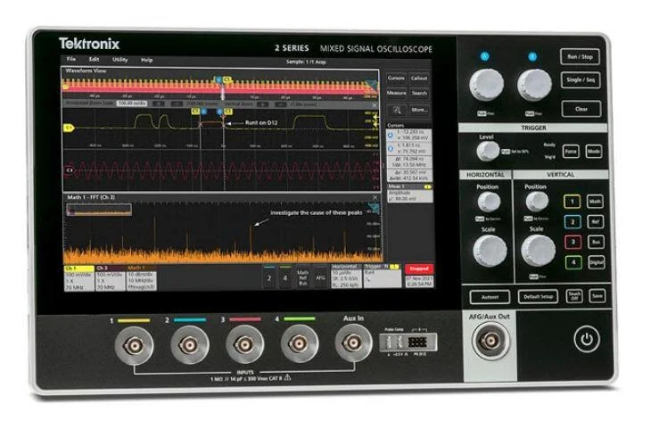 Mso22 Tektronix MSO22 混合域示波器 (全新) - 華甸科技│電子測試儀器新機及二手儀器